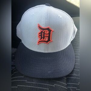 Detroit tigers 59fifty new era fitted hat sz 7 3/8